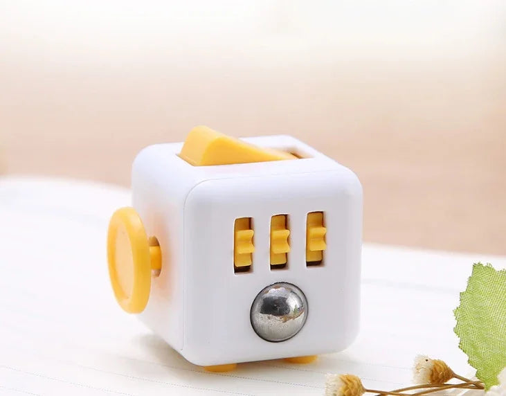 Fidget Cube Stress Relief Toy Sensory Dice For Focus 10 - Tophatter Daily Deals