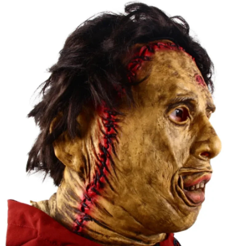 Halloween Mask Latex Chainsaw Horror Costume Mask Scary - Tophatter Daily Deals