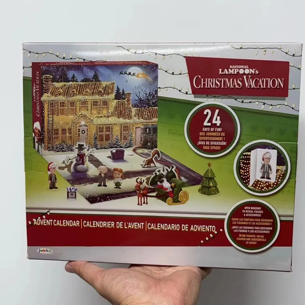 Advent Calendar 24 Days 3D Figures Christmas Countdown Gift - Tophatter Daily Deals