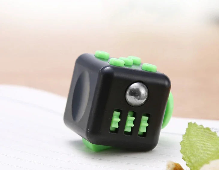 Fidget Cube Stress Relief Toy Sensory Dice For Focus 9 - Tophatter Daily Deals