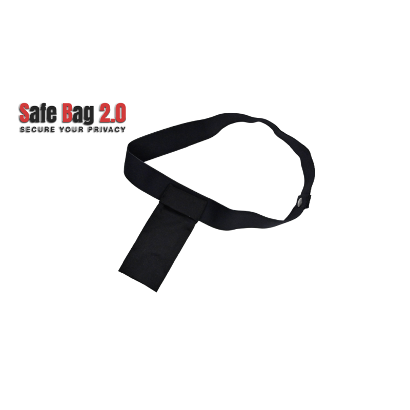 Safe Bag 2.0 Black Large for Hidden Valuables Under Clothes > Essentials > Toy Storage - Tophatter Daily Deals