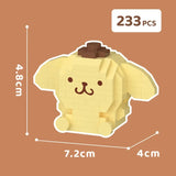 Sanrio Pompompurin Lego Building Block Figures PomPomPurin Anime - Tophatter Daily Deals