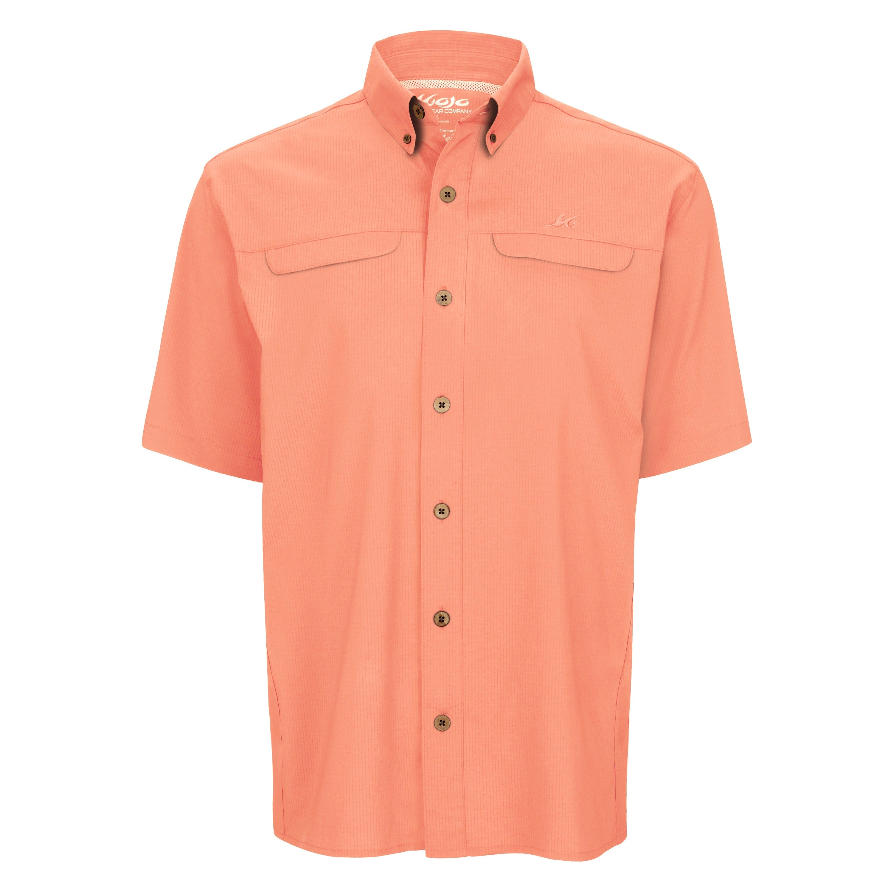 Mojo Sportswear Company Mr. Big Short Sleeve Men's Fishing Shirt Sailor Sunset Polos - Tophatter Daily Deals