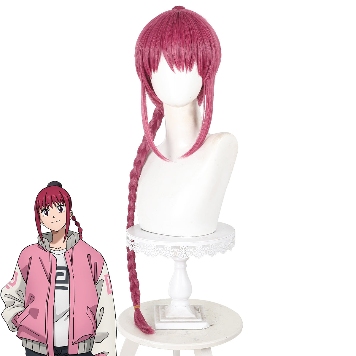 Sakamoto Days Lu Xiaotang Red Cosplay Wig Wig - Tophatter Daily Deals