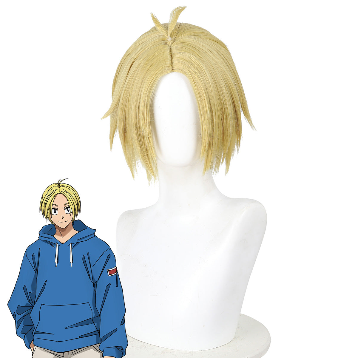 Sakamoto Days Shin Asakura Golden Cosplay Wig Wig - Tophatter Daily Deals