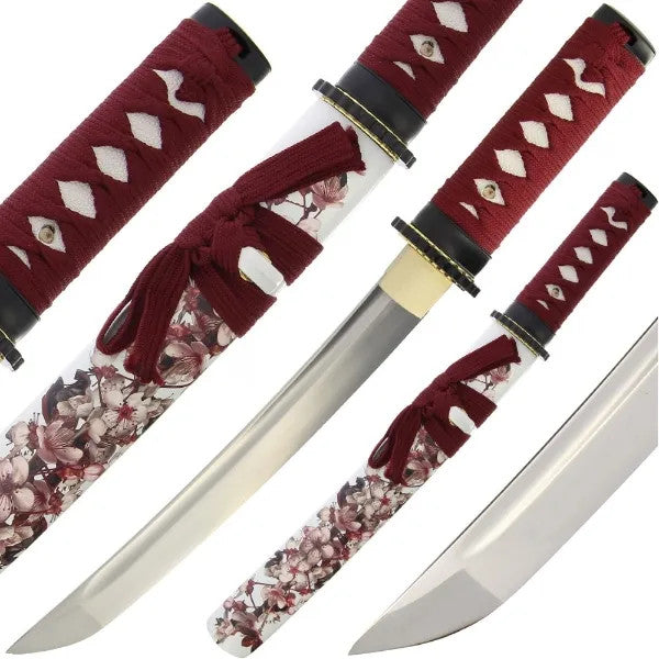 "Sakura" Hand Forged Tanto Tanto Sword - Tophatter Daily Deals