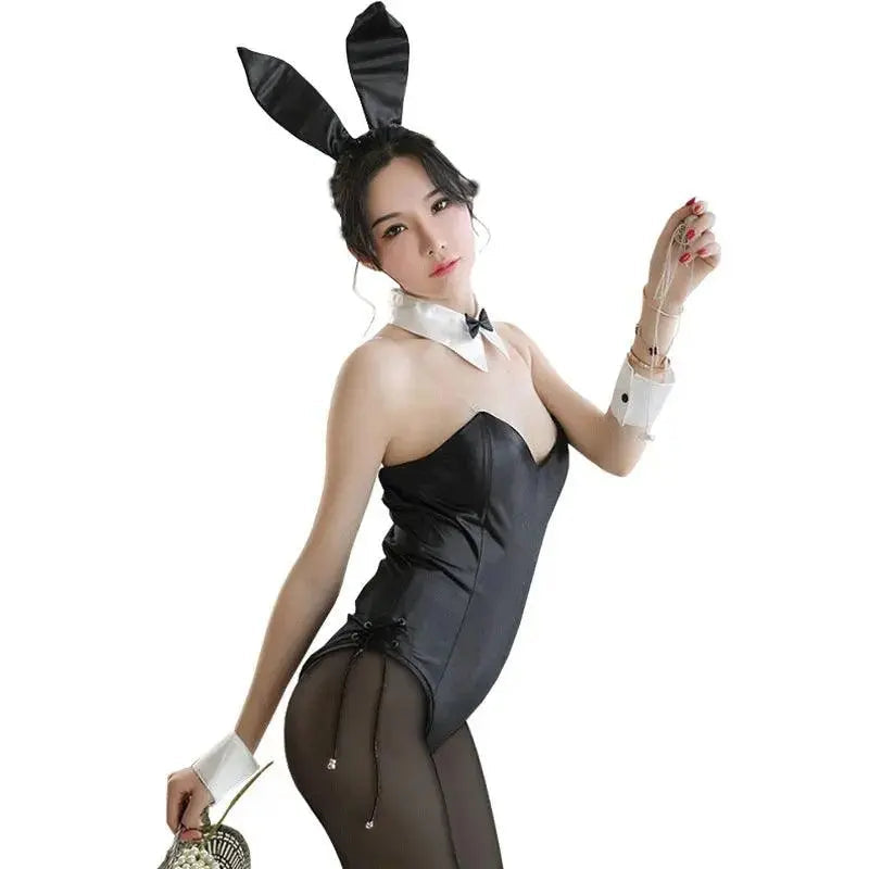 Sakurajima Mai Bunny Girl Cosplay Costume Halloween Adult Woman Senior Sister Cosplay Wig Clothes Size M/XL - Tophatter Daily Deals