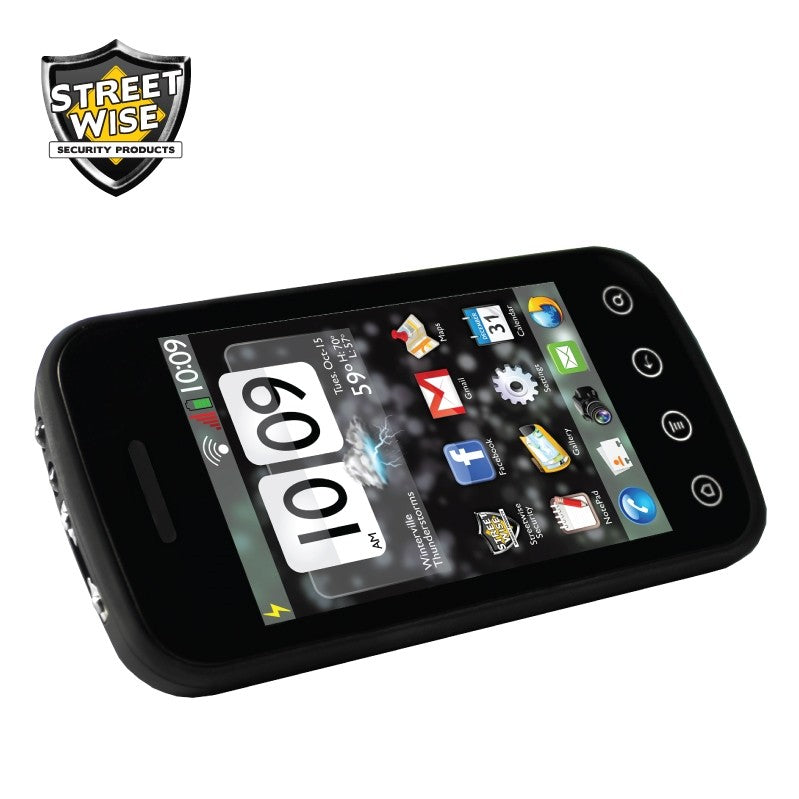 Streetwise SamStun Disguised Cell Phone Stun Gun 6M w/ Case SD-StunGun - Tophatter Daily Deals