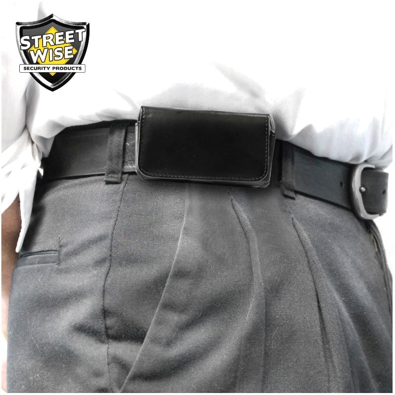 Streetwise SamStun Disguised Cell Phone Stun Gun 6M w/ Case SD-StunGun - Tophatter Daily Deals