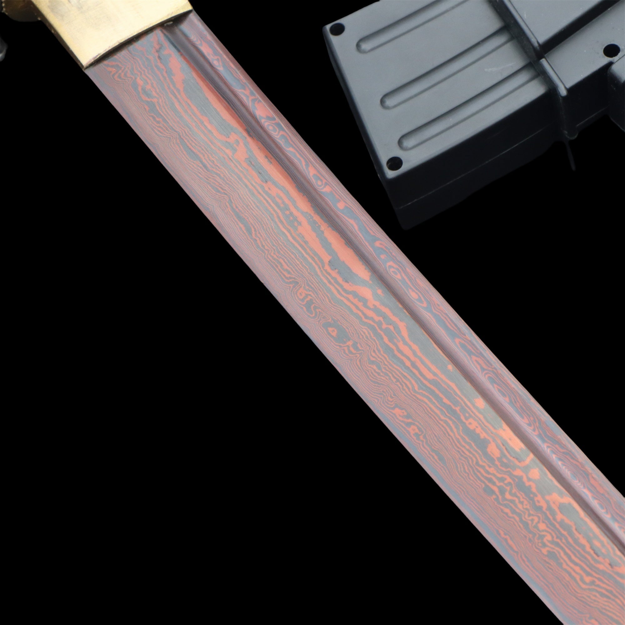 Red Damascus Steel MG Sam's Murasama Katana IRL - Tophatter Daily Deals