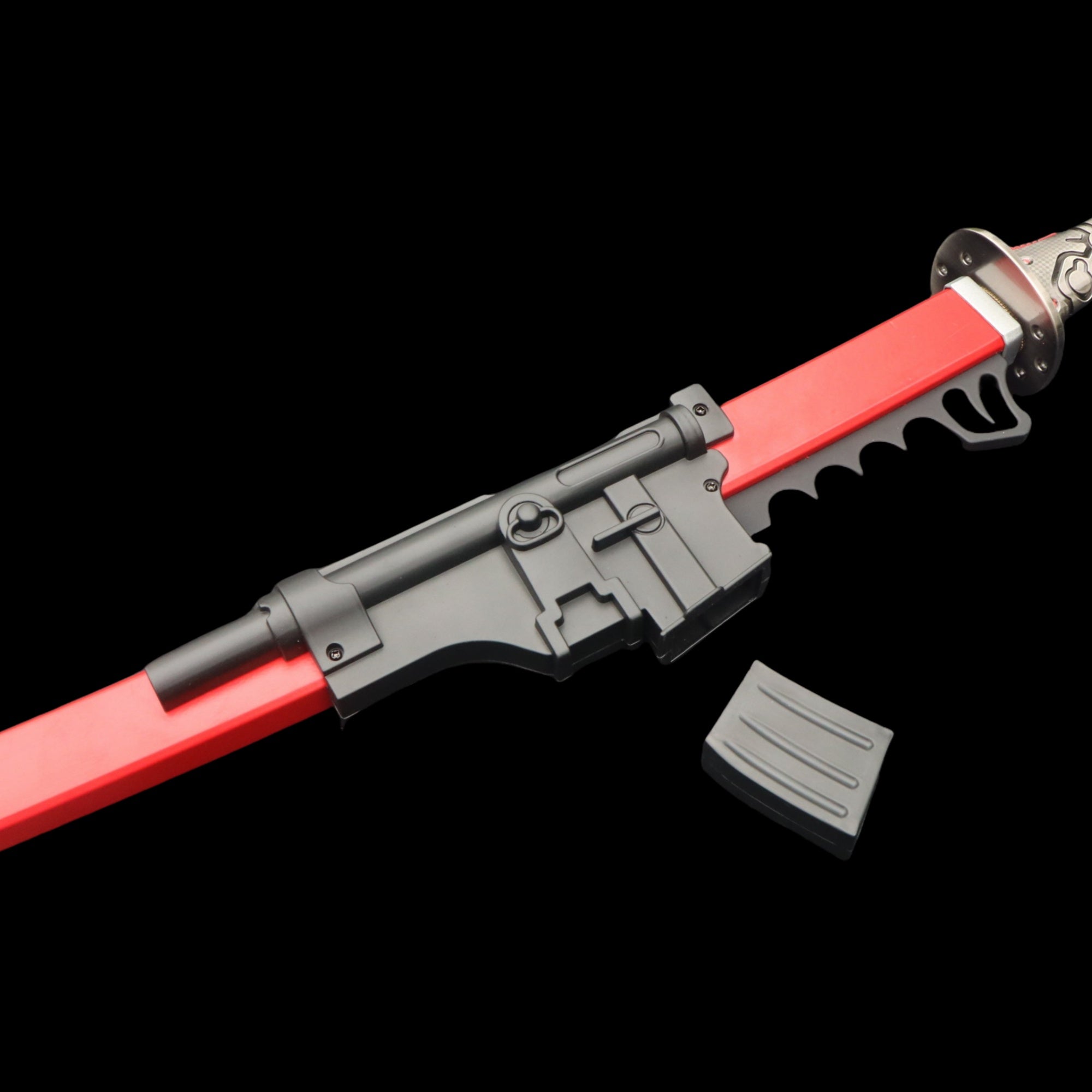 Red Damascus Steel MG Sam's Murasama Katana IRL - Tophatter Daily Deals