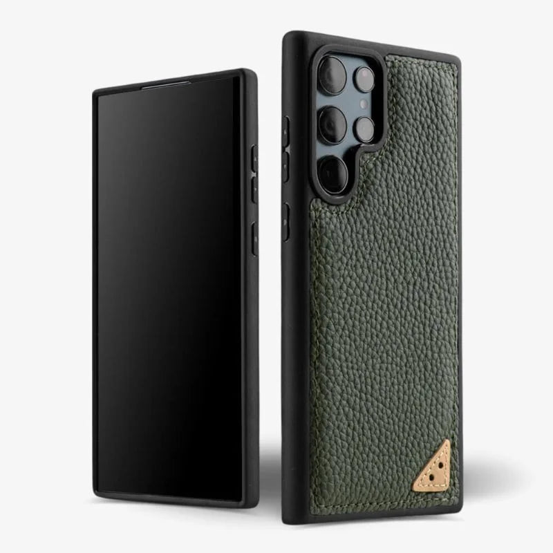 Leather Phone Case S22 Luxury Cover Fall 2025 Protection - Tophatter Daily Deals