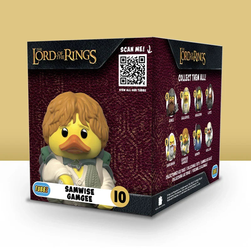 Lord of the Rings - Samwise Gamgee TUBBZ (Boxed Edition) TUBBZ Collectible Duck - Tophatter Daily Deals