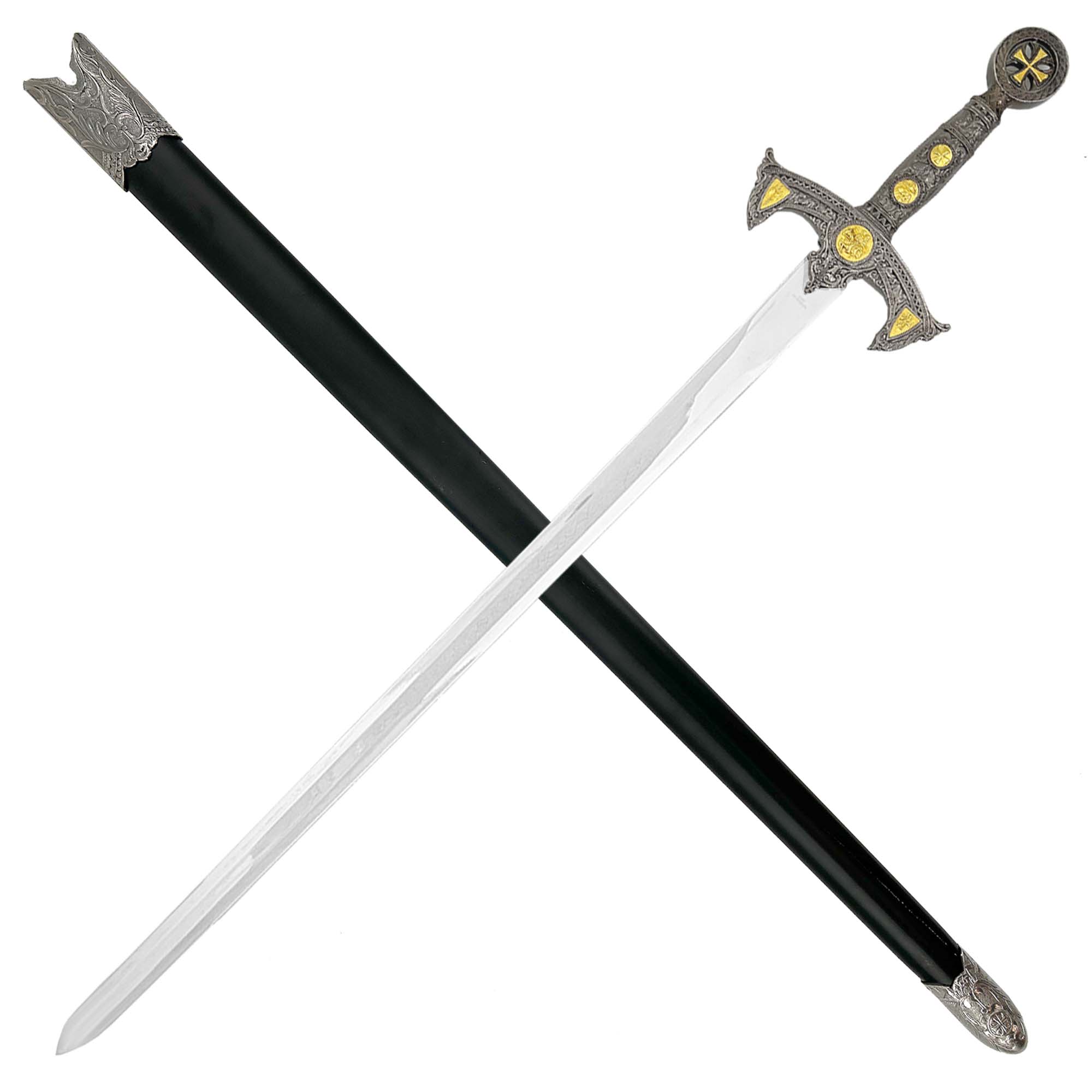 Sanctified Steel The Templar’s Sword Swords - Tophatter Daily Deals
