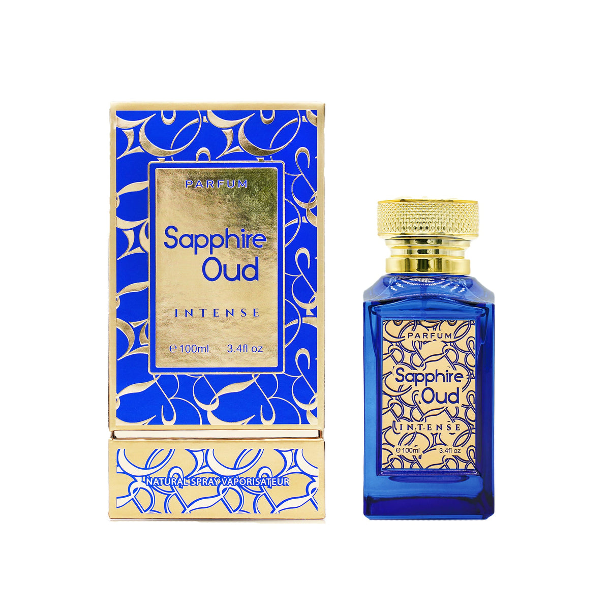Attar & Co Sapphire Oud Intense Parfum 100ml Spray - Tophatter Daily Deals