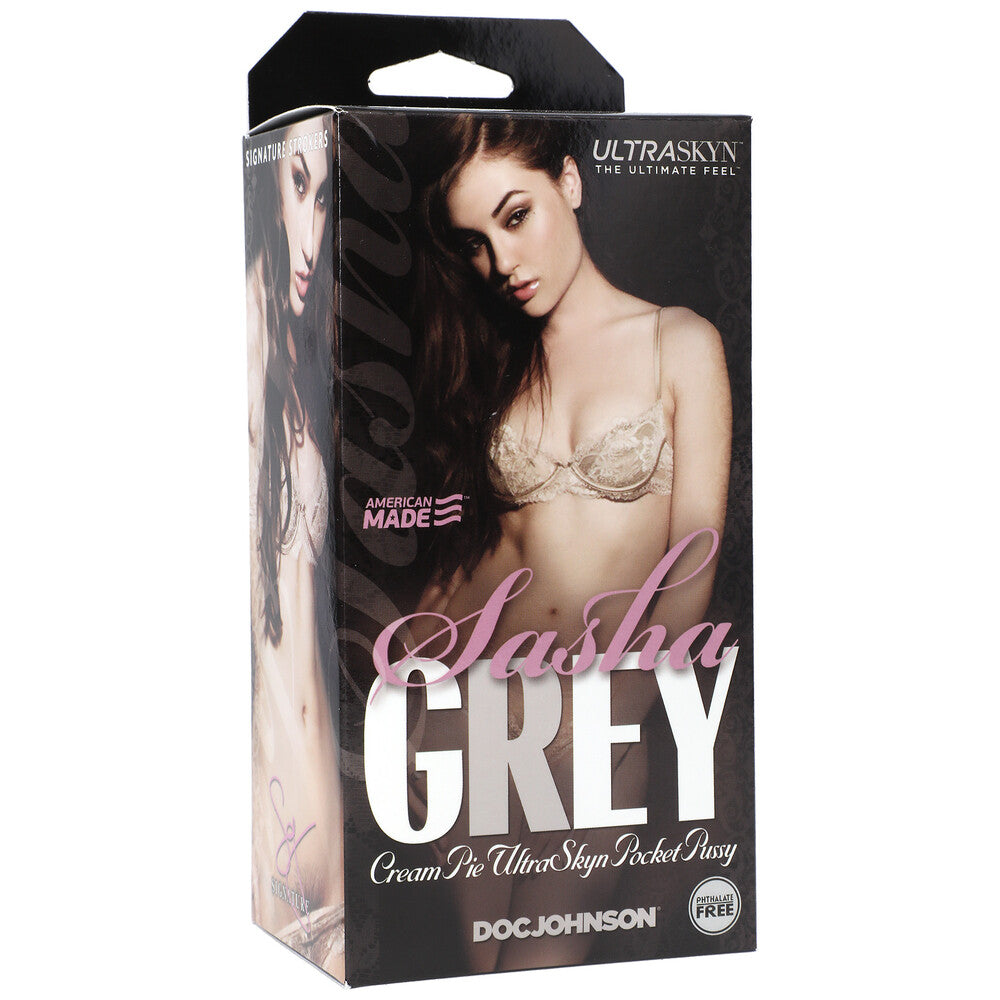 Sasha Grey Ultraskyn Cream Pie Pocket Pussy – Ultra-Realistic Pocket Pussy > Sex Toys For Men > Masturbators > Pornstar - Tophatter Daily Deals
