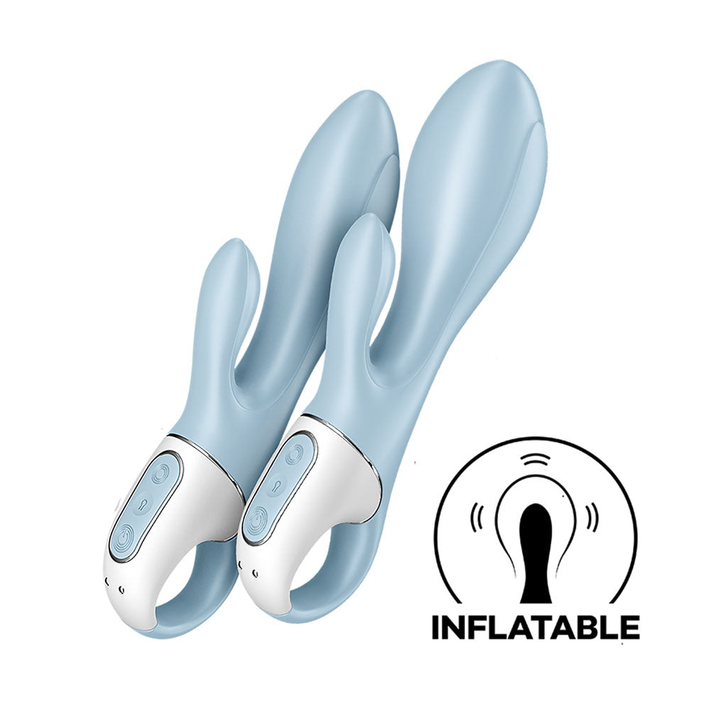 Satisfyer Air Pump Bunny 1 - Inflatable Rabbit Vibrator 8 Inch > Vibrators > Ladies > Rabbit - Tophatter Daily Deals
