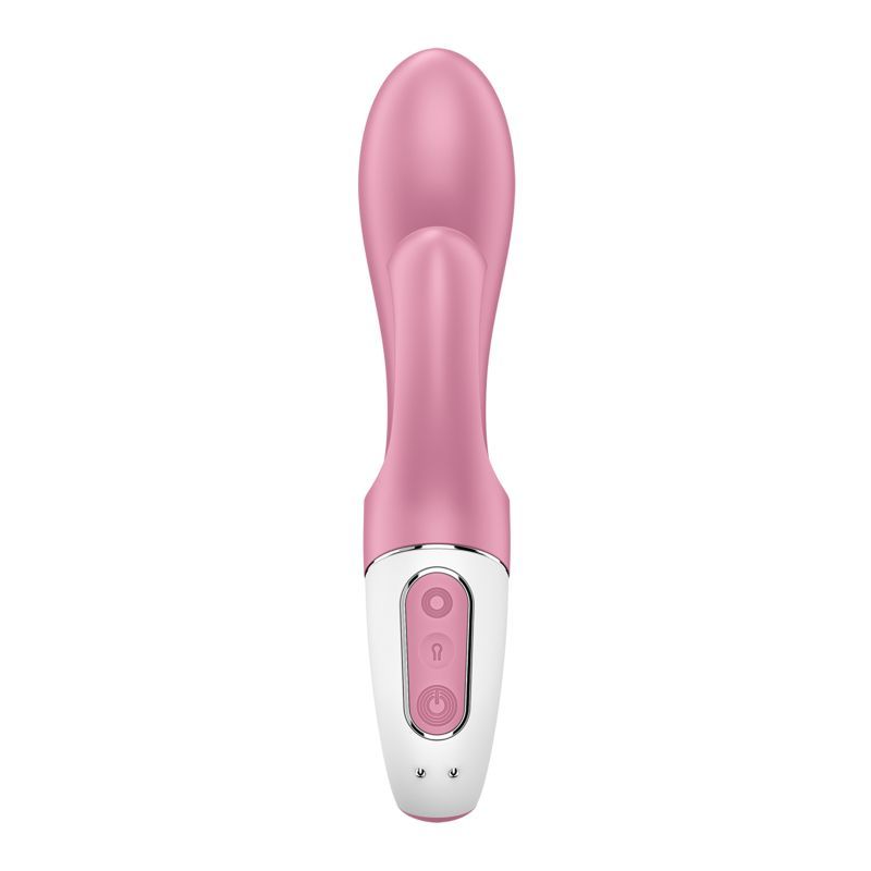 Satisfyer Air Pump Bunny 2 Pink Inflatable Vibrator 15mm > Vibrators > Ladies > Rabbit Multi - Tophatter Daily Deals