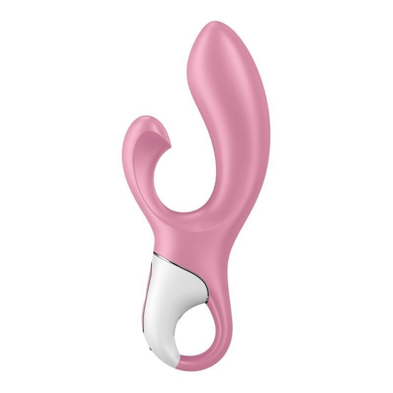 Satisfyer Air Pump Bunny 2 Pink Inflatable Vibrator 15mm > Vibrators > Ladies > Rabbit Multi - Tophatter Daily Deals