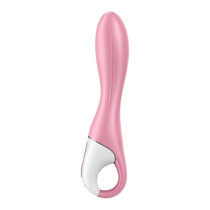 Satisfyer Air Pump Vibrator 2 (Light Red) – Inflatable Shaft Vibrator > Vibrators > Standard Vibrators - Tophatter Daily Deals