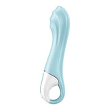 Satisfyer Air Pump Vibrator 5+ Blue 15mm Inflatable Shaft > Sex Toys For Ladies > G-Spot Vibrators - Tophatter Daily Deals