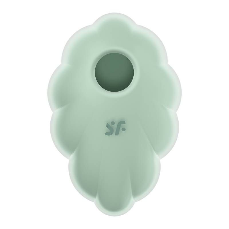 Satisfyer Cloud Dancer Mint Vibrator Compact Size > Sex Toys For Ladies > Air Pulsation - Tophatter Daily Deals
