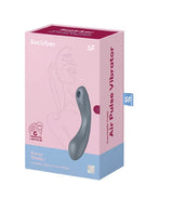 Satisfyer Curvy Trinity 1 Bluegrey 3-in-1 Air Pulse Lay-On and G-Spot Vibrator with 11 Intensity Levels and 12 Vibration Programs > Vibrators > Vibrating Pads - Tophatter Daily Deals