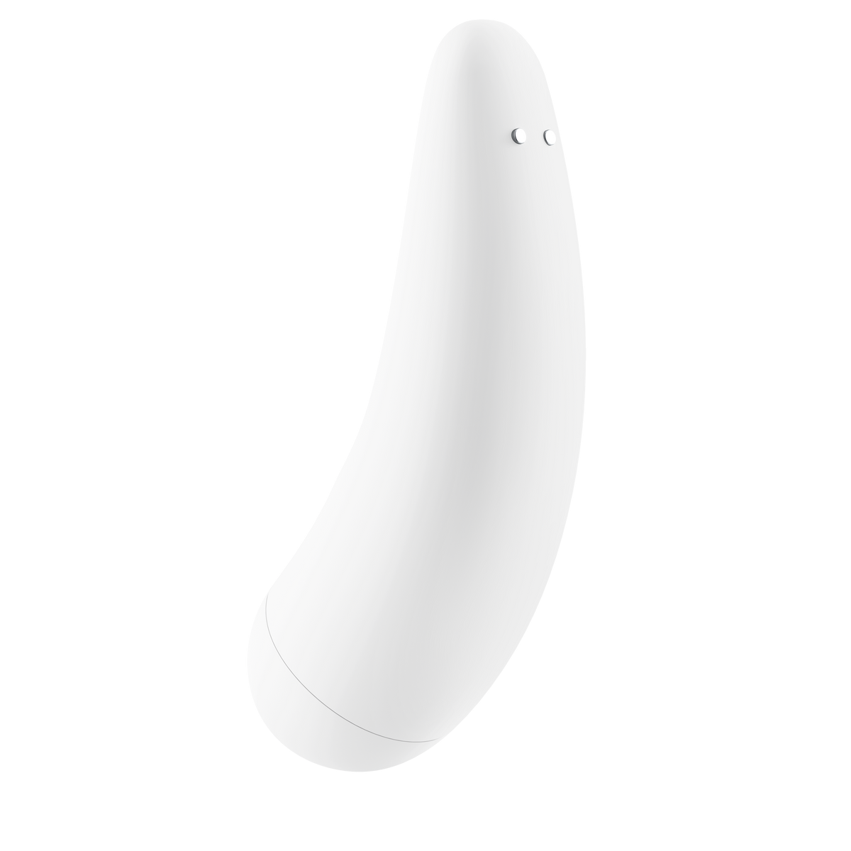 Satisfyer Curvy1+ White Clitoral Stimulator > Sex Toys For Ladies > Air Pulsation - Tophatter Daily Deals