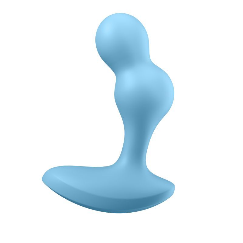 Satisfyer Deep Diver Vibrating Connect App Anal Plug Blue > Anal Range > Vibrating Butt Plugs - Tophatter Daily Deals
