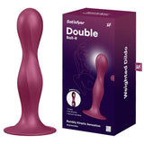 Satisfyer Double Ball-R - Versatile Pleasure Toy 5 Inch > Anal Range > Vibrating Butt Plugs - Tophatter Daily Deals