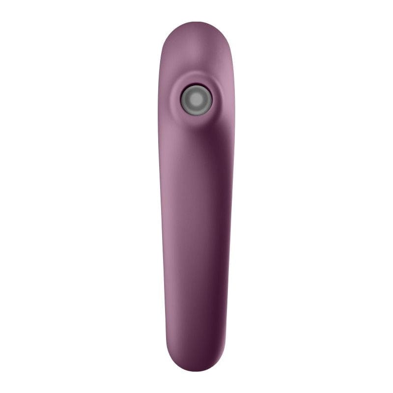 Satisfyer Dual Kiss (Wine Red) – Dual Stimulation Pleasure Device > Sex Toys For Ladies > Air Pulsation - Tophatter Daily Deals