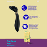 Satisfyer Endless Fun 23.5 cm Stimulator > Vibrators > Ladies > Clitoral Vibrators and Stimulators - Tophatter Daily Deals