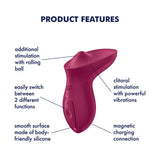 Satisfyer Exciterrr Vibrator > Vibrators > Ladies > Clitoral Vibrators and Stimulators - Tophatter Daily Deals