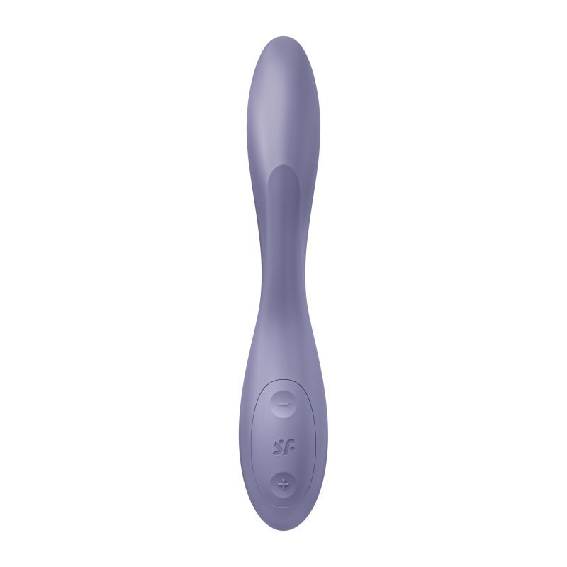 Satisfyer G-Spot Flex 2 Dark Violet Vibrator 8.5 Inches > Sex Toys For Ladies > G-Spot Vibrators - Tophatter Daily Deals