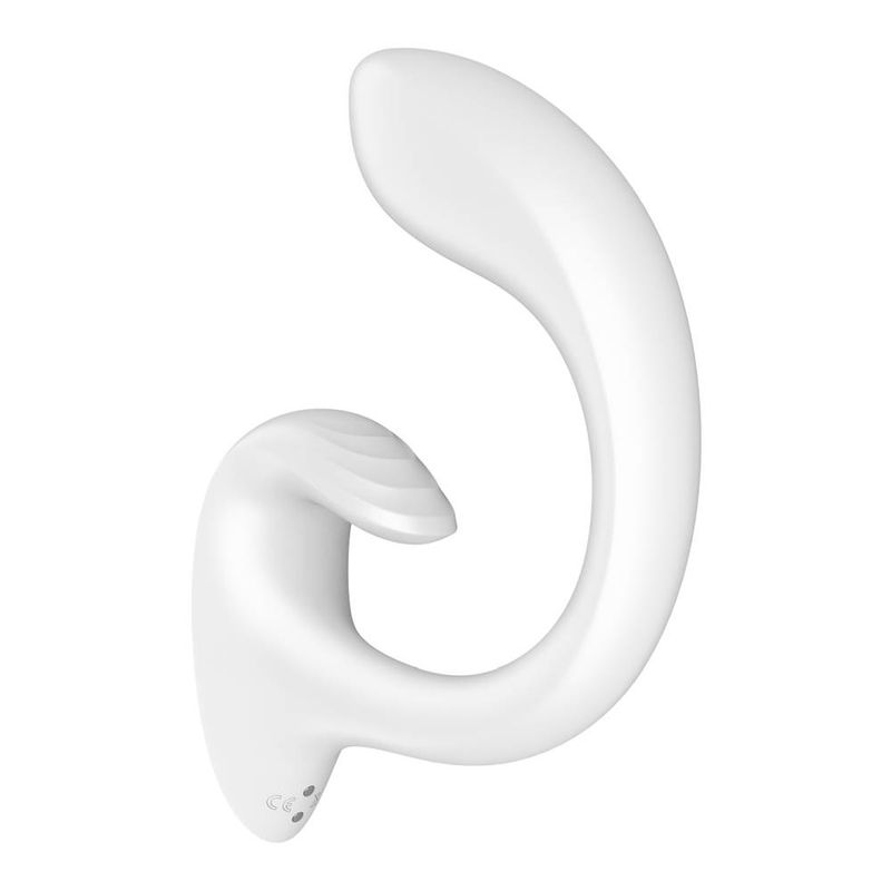 Satisfyer G for Goddess 1 Rabbit Vibrator White 185mm > Vibrators > Ladies > Rabbit Multi - Tophatter Daily Deals