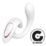 Satisfyer G for Goddess 1 Rabbit Vibrator White 185mm > Vibrators > Ladies > Rabbit Multi - Tophatter Daily Deals
