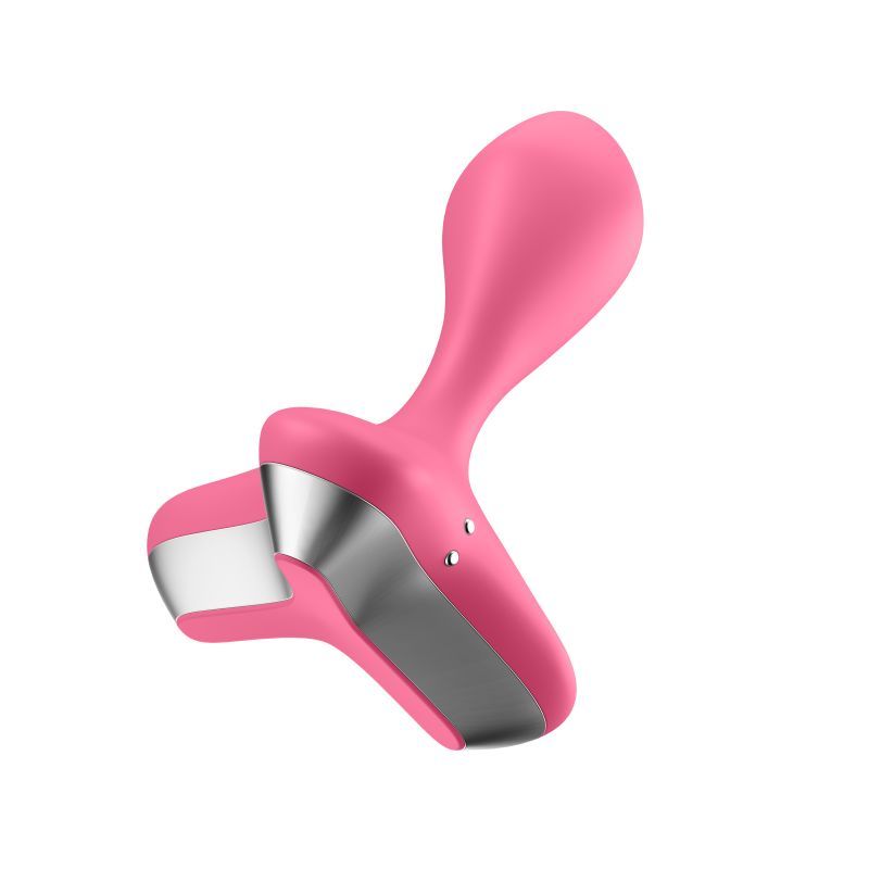 Satisfyer Game Changer Vibrating Anal Plug in Pink > Anal Range > Vibrating Butt Plugs - Tophatter Daily Deals