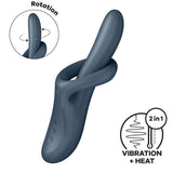 Satisfyer Heat Flex 4 Grey Heating Vibrator > Sex Toys For Ladies > G-Spot Vibrators - Tophatter Daily Deals