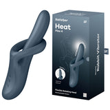 Satisfyer Heat Flex 4 Grey Heating Vibrator > Sex Toys For Ladies > G-Spot Vibrators - Tophatter Daily Deals