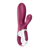 Satisfyer Hot Bunny Connect App Warming Vibrator for Intense Pleasure Exploration > Vibrators > Ladies > Rabbit Multi - Tophatter Daily Deals
