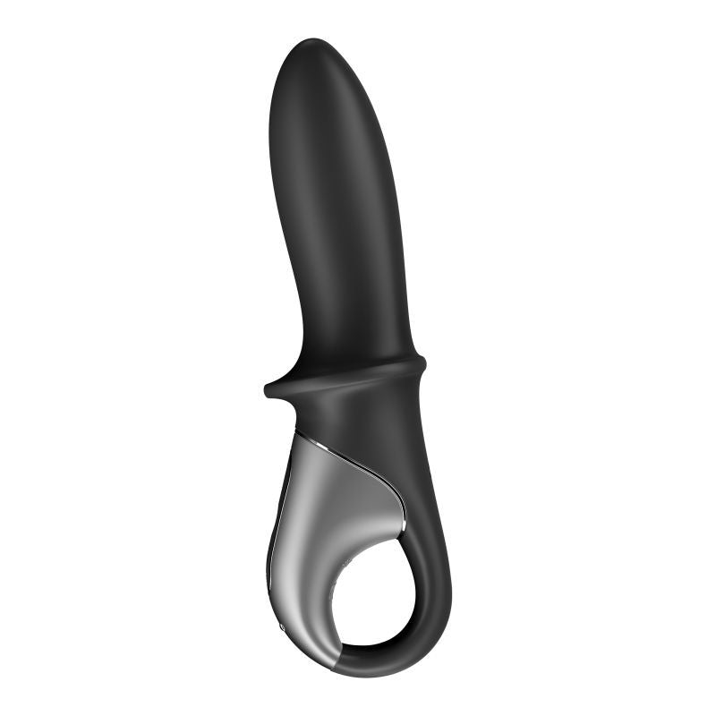 Satisfyer Hot Passion Connect (Black) – App-Controlled Warming Anal Vibrator > Anal Range > Vibrating Butt Plugs - Tophatter Daily Deals