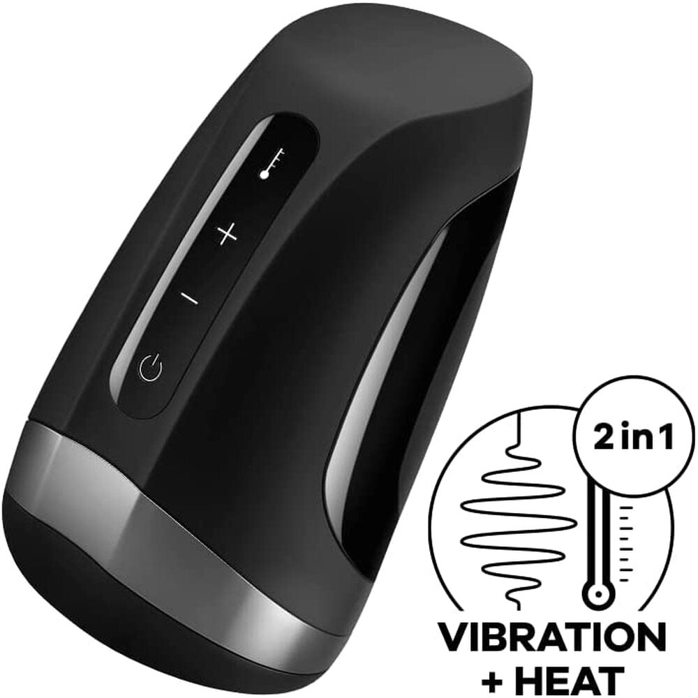 Satisfyer Men Heat And Vibration Masturbator Device Pro > Sex Toys For Men > Masturbators > Vibrating - Tophatter Daily Deals