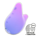 Satisfyer Mermaid Vibes Violet/Pink Stimulator > Sex Toys For Ladies > Air Pulsation - Tophatter Daily Deals