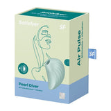 Satisfyer Pearl Diver (Mint) – Air Pulse Simulator Vibrator > Sex Toys For Ladies > Air Pulsation - Tophatter Daily Deals