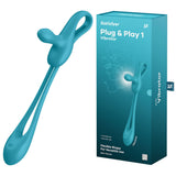 Satisfyer Plug & Play 1 – Multi-Use Vibrator Anal Plug and Cock Ring > Sex Toys > Couples Toys - Tophatter Daily Deals