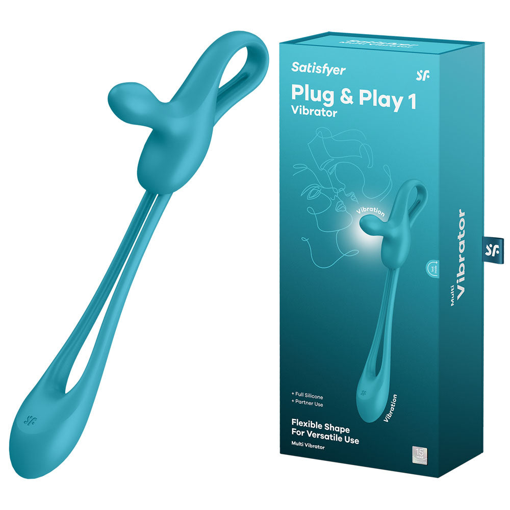 Satisfyer Plug & Play 1 – Multi-Use Vibrator Anal Plug and Cock Ring > Sex Toys > Couples Toys - Tophatter Daily Deals