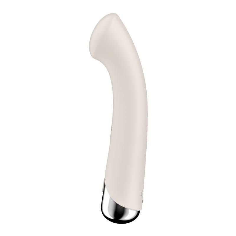 Satisfyer Spinning G-Spot 1 (Beige) – Waterproof G-Spot Vibrator > Sex Toys For Ladies > G-Spot Vibrators - Tophatter Daily Deals