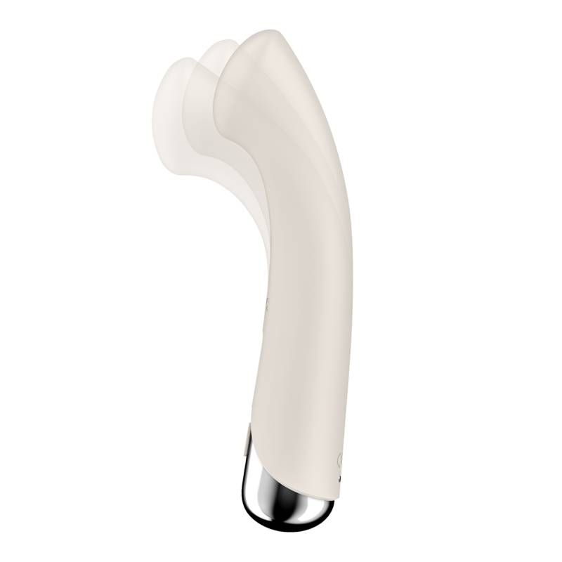 Satisfyer Spinning G-Spot 1 (Beige) – Waterproof G-Spot Vibrator > Sex Toys For Ladies > G-Spot Vibrators - Tophatter Daily Deals