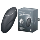 Satisfyer Tap & Climax 1 - Grey Lay-On Vibrator 8.6 Inch > Vibrators > Vibrating Pads - Tophatter Daily Deals