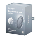 Satisfyer Tap and Climax 1 Lay-On Vibrator with Sensual Tapping and Vibration Features > Vibrators > Vibrating Pads - Tophatter Daily Deals
